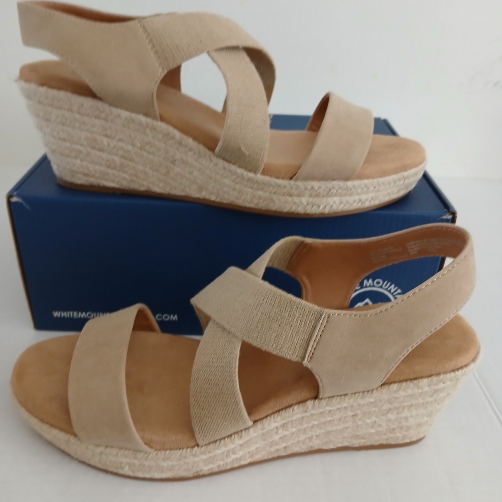 WHITE MOUNTAIN Women's Yanda Espadrille Platform Sandal Size 9.5 New $30 - Picture 5 of 13